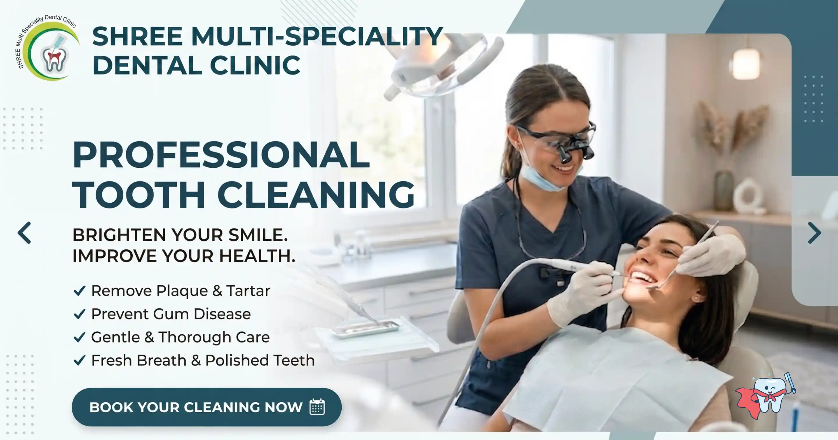 Teeth Cleaning Banner